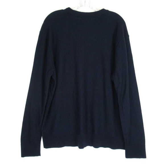 SMARTWOOL Navy Crewneck Sweatshirt Wool Blend Mens Size XL - Picture 2 of 12